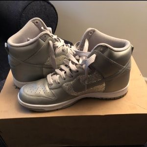 Worn once! Nike women’s high tops.